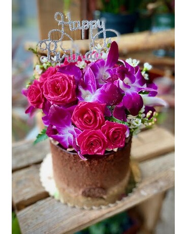 Orchid Paradise Cake Custom product