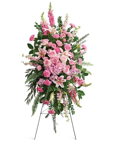 Glorious Farewell Spray Sympathy Arrangement