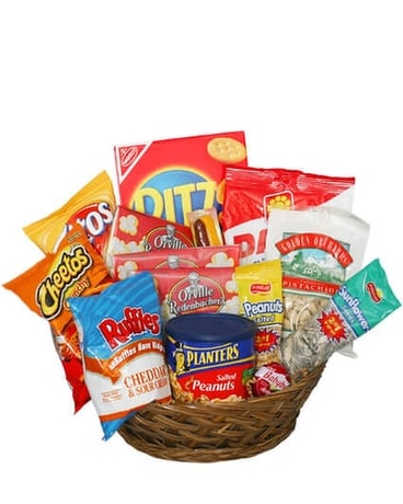 Salty Snacks Gift Basket Gift Basket
