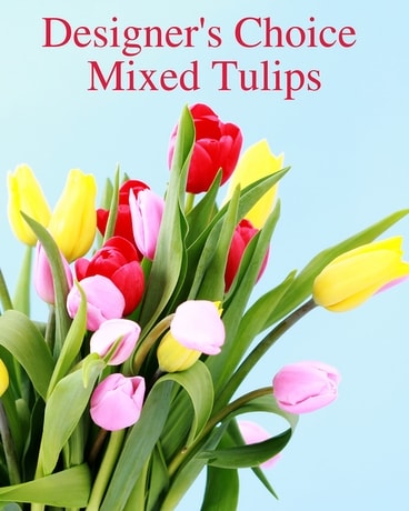 Mixed Tulips Special Flower Arrangement