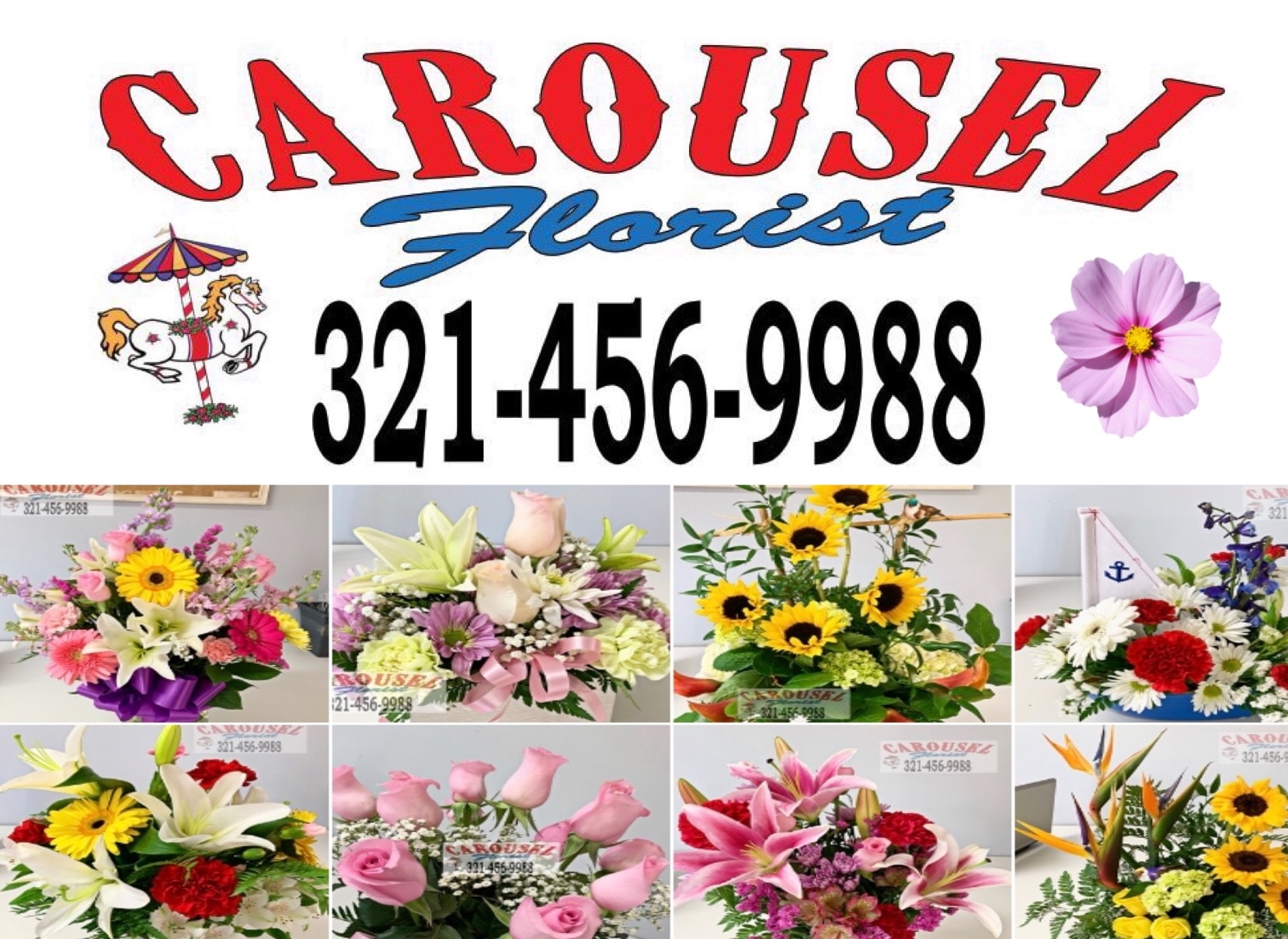 Rockledge Florist Flower Delivery by Carousel Florist