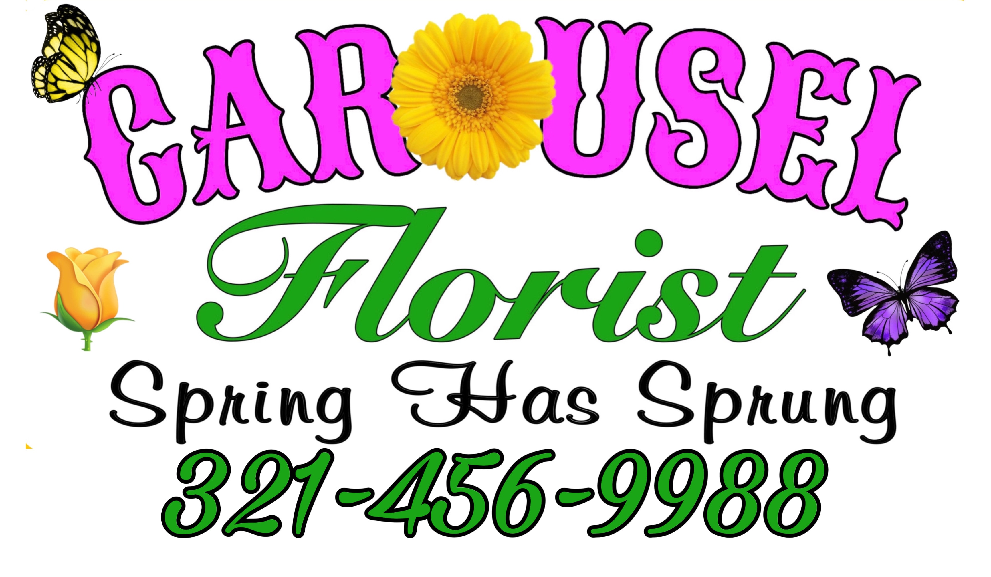 Make Someone Smile Flowers Delivery Rockledge FL Carousel Florist