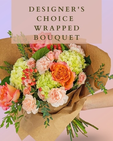 Designer's Choice Wrapped Bouquet Bouquet
