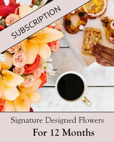 Bouquet of the Month Club (12)-Pay As You Go Flower Arrangement