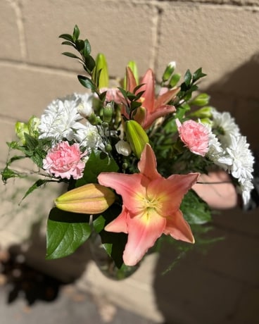Pastel Designers Choice Flower Arrangement