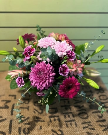 Magnificent Mauves Designers Choice Flower Arrangement