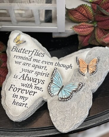 Butterflies Memorial Stepping Stone Gifts