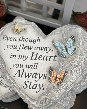 Even Though Butterfly Memorial Stepping Stone Gifts