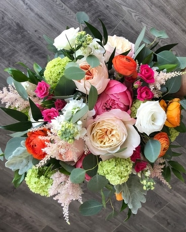 Bright & Bold Wedding Bouquet Bouquet