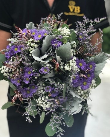 Dusty Purple Bouquet Bouquet