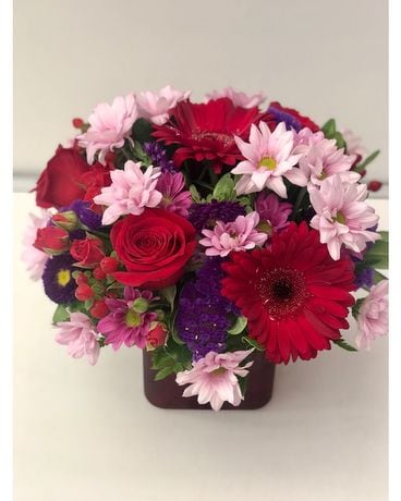 Royal Vibrant Vase Arrangement Flower Arrangement