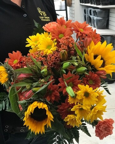 Autumn Harvest Cut Flower Bouquet Bouquet