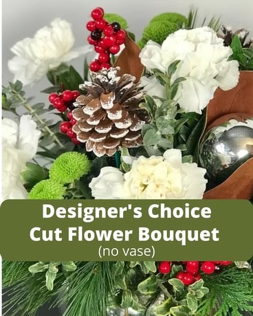 Deisgners Choice - Christmas Cut Flower (no vase) Plant