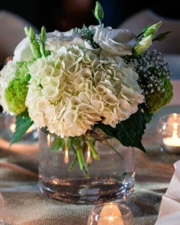4 Centerpieces for Occasion- Hydranga $75.00 each Flower Arrangement