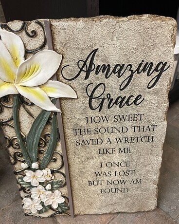 Amazing Grace Plaque / Stepping Stone Gifts