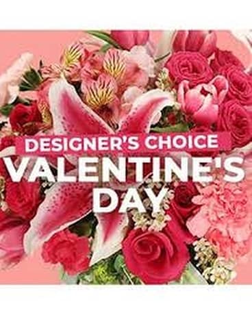 Designer's choice Valentine's day Flower Arrangement