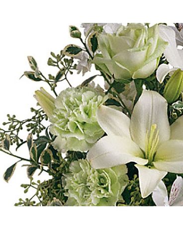 Simply White Flower Arrangement