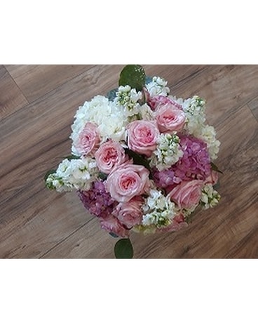 Pink Mink Flower Arrangement