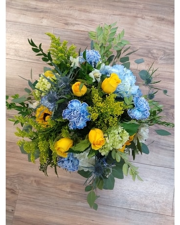 Crush Flower Arrangement