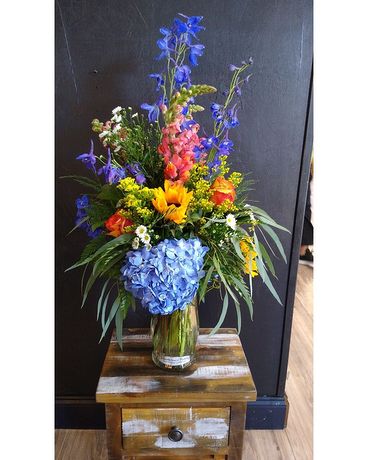 Front Porch Swing Flower Arrangement