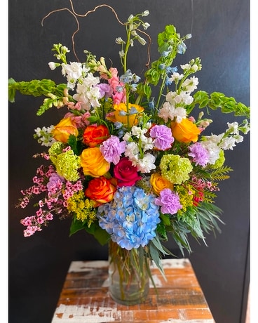 Garden Gate Flower Arrangement