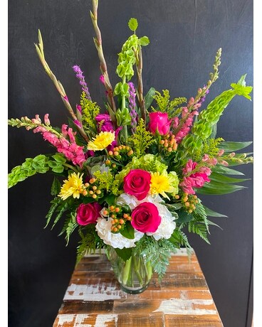 Brilliant Brights Flower Arrangement