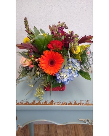 Sunset Flower Arrangement