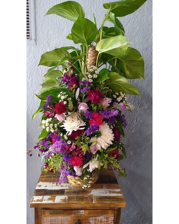 Pothos Ivy Flower Arrangement