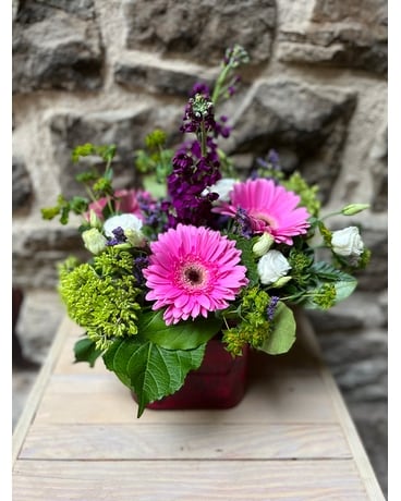 Easter Cube Arrangement Flower Arrangement