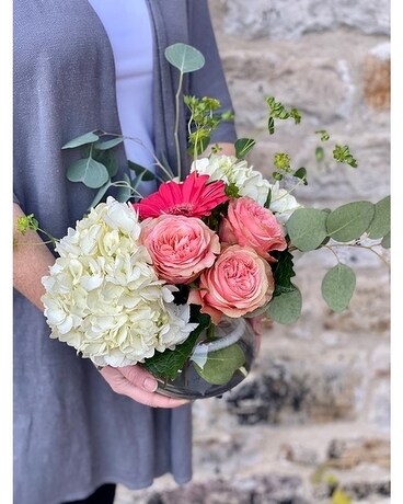 $65 Office Vase Flower Arrangement