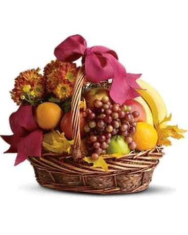 Fruits of Autumn Flower Arrangement