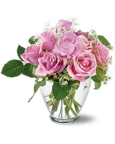 Teleflora's Tender Pinks Flower Arrangement
