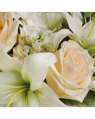 White Tones Designer's Choice Flower Arrangement