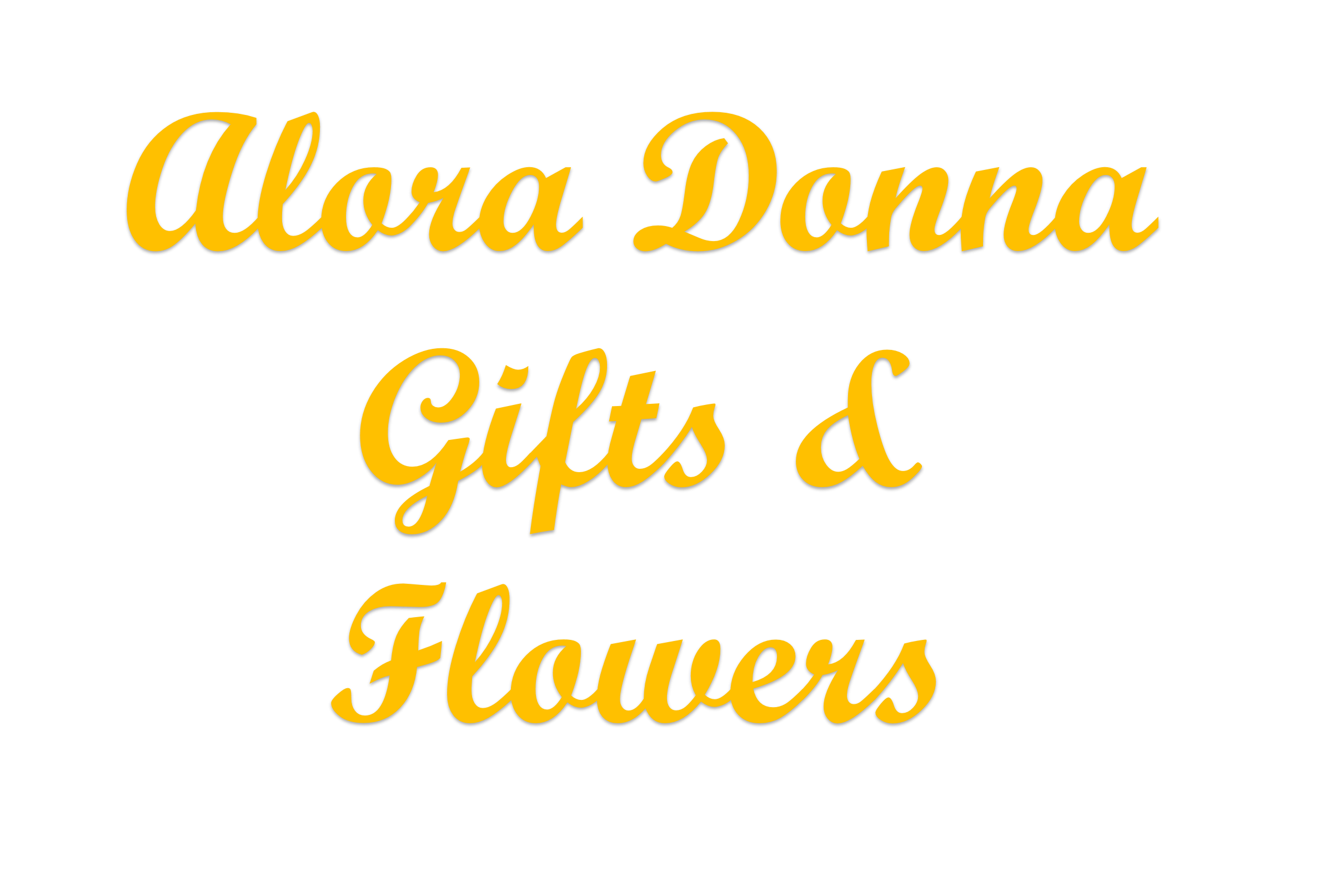 Alora Donna Gifts and Flowers - Logo
