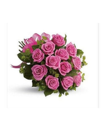 Wrapped color roses