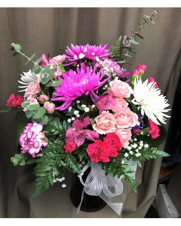 Precious Pinks Flower Arrangement