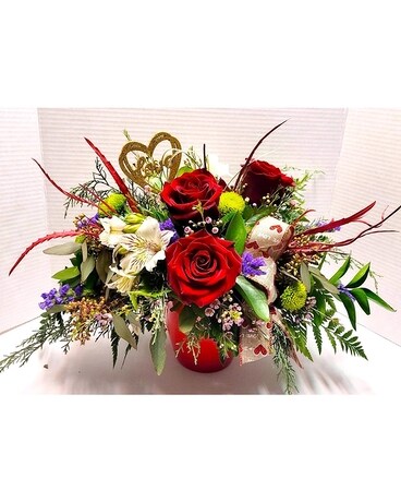 Love Story/Histoire d'Amour Flower Arrangement