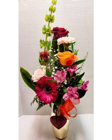 Flirty Florals Flower Arrangement