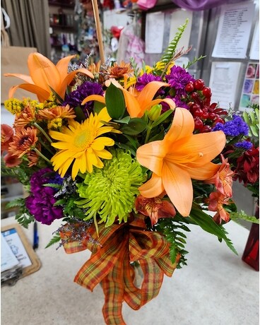 Autum image Flower Arrangement
