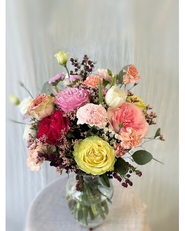 Mother's Day Vase Flower Arrangement