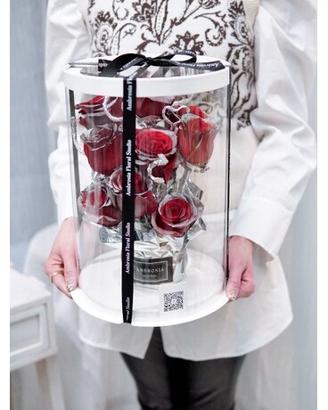 Eternal Love Rose Box Bouquet