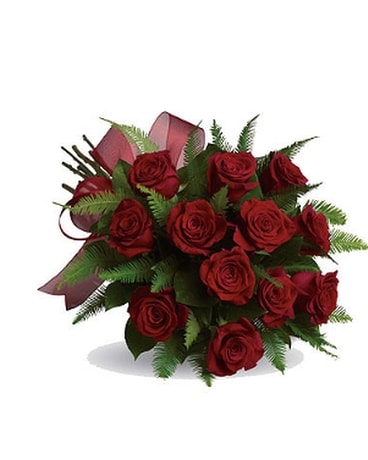 DOZEN RED ROSES Flower Arrangement