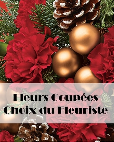 Christmas Cut Flowers Flower Arrangement