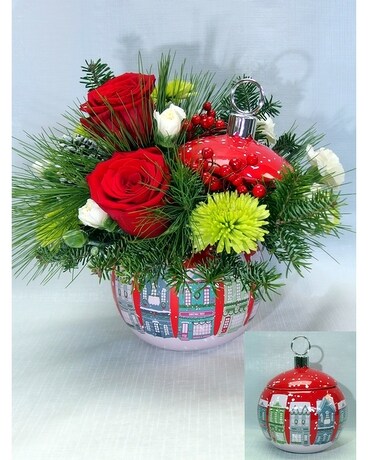 Teleflora's Silent Night Bouquet Flower Arrangement