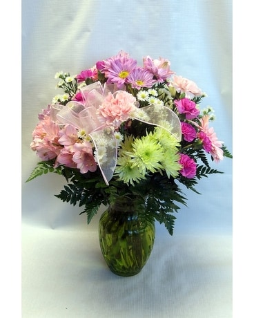 Perfectly Pastel Flower Arrangement