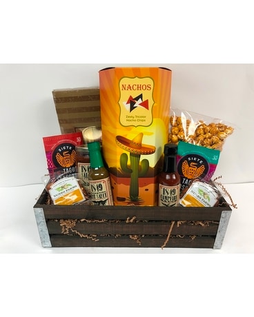 Southwest Basket Flower Arrangement