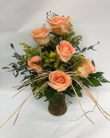Autumn Roses Flower Arrangement