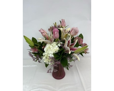 Shades of Pink Flower Arrangement