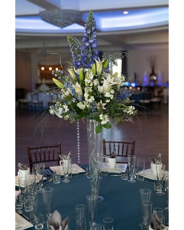 Reception Centerpiece Flower Arrangement
