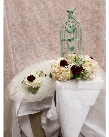 Reception Decoration(Left) Flower Arrangement